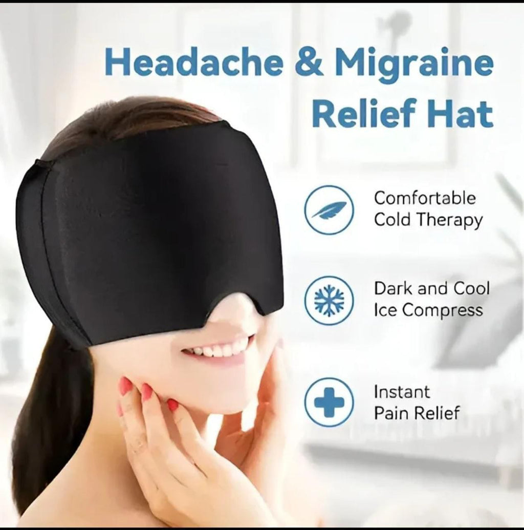 Migraine Relief Cap - Hot & Cold Therapy Headache Cap | Sir Dard ka Foran Hal