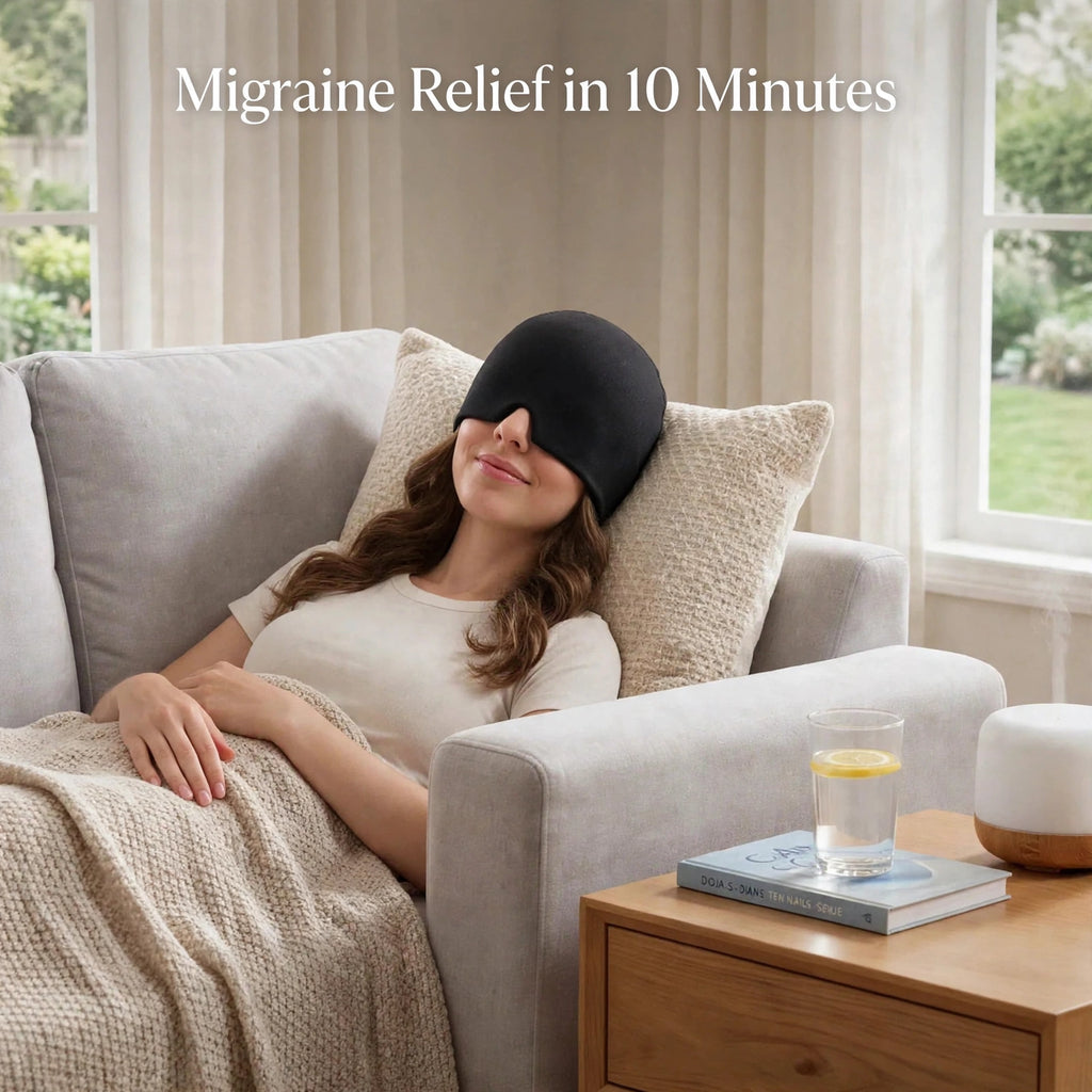 Migraine Relief Cap - Hot & Cold Therapy Headache Cap | Sir Dard ka Foran Hal